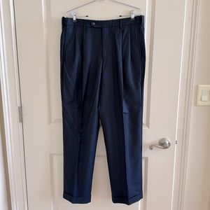 Roundtree & Yorke Easy Care men’s pant.  Blue, 34x30